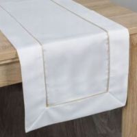 Eurofirany obrus Madele 40 x 140 cm biały