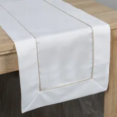 Eurofirany obrus Madele 40 x 140 cm biały
