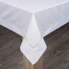 Eurofirany obrus Madele 140 x 220 cm biały