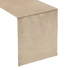 Eurofirany obrus Blink 12 35X140 cm beżowy