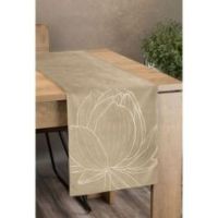 Eurofirany obrus Blink 12 35X140 cm beżowy