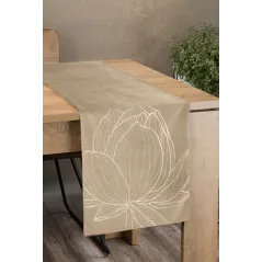 Eurofirany obrus Blink 12 35X140 cm beżowy