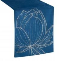 Eurofirany obrus Blink 12 35X140 cm granatowy