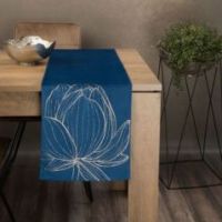 Eurofirany obrus Blink 12 35X140 cm granatowy