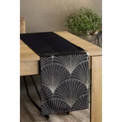 Eurofirany obrus Blink 14 35X140 cm czarny