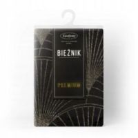 Eurofirany obrus Blink 14 35X140 cm czarny