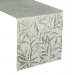 Eurofirany obrus Blink 15 35X140 cm popielaty