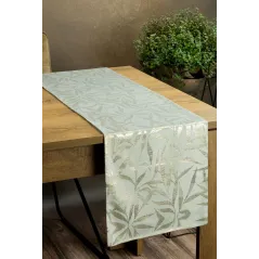 Eurofirany obrus Blink 15 35X140 cm popielaty