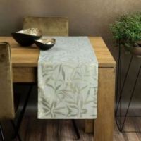 Eurofirany obrus Blink 15 35X140 cm popielaty