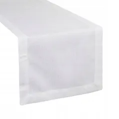 Eurofirany obrus Stella 2 40 x 180 cm biały
