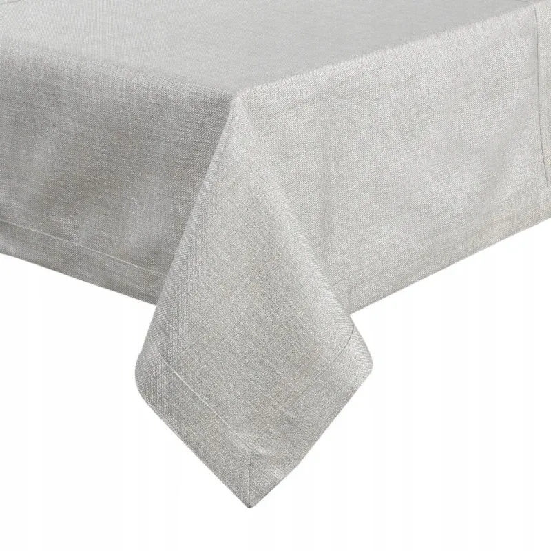 Eurofirany obrus Stella 2 145 x 300 cm srebrny