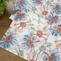 Eurofirany obrus Flore 7 40X140 cm biały