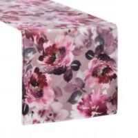 Eurofirany obrus velvet 1 35X180 cm pudrowy