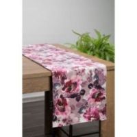 Eurofirany obrus velvet 1 35X180 cm pudrowy
