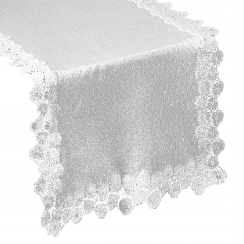 Eurofirany obrus Sophie 40X140 cm srebrny