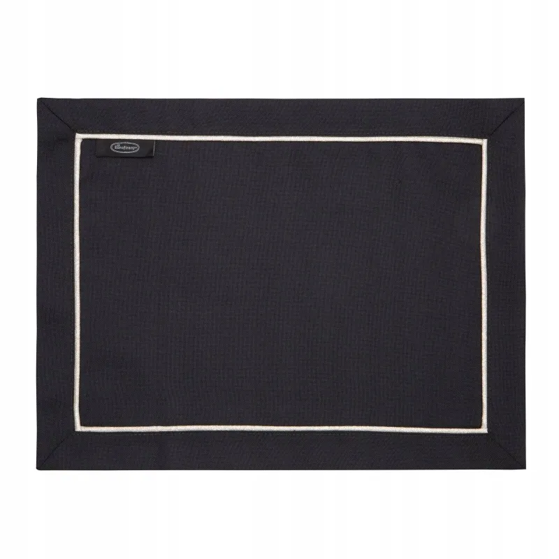 Eurofirany obrus Karin 30 x 40 cm czarny Eurofirany obrus Karin 30 x 40 cm czarny