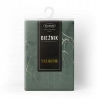 Eurofirany obrus Blink 12 35X140 cm ciemnomiętowy