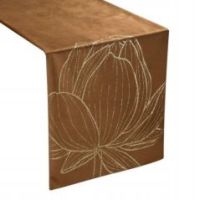 Eurofirany obrus Blink 12 35X140 cm brązowy