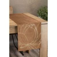 Eurofirany obrus Blink 12 35X140 cm brązowy