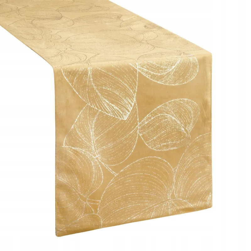Eurofirany obrus Blink 16 35X140 cm miodowy
