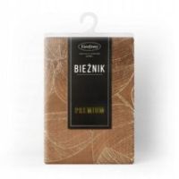 Eurofirany obrus Blink 16 35X140 cm brązowy
