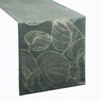 Eurofirany obrus Blink 16 35X140 cm ciemnomiętowy