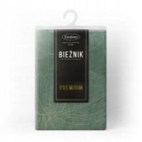 Eurofirany obrus Blink 16 35X140 cm ciemnomiętowy