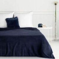 Koc Eurofirany Simple1 150 x 200 cm granatowy