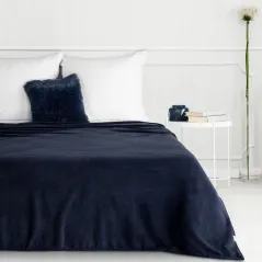 Koc Eurofirany Simple1 150 x 200 cm granatowy