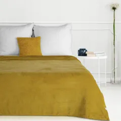 Koc Eurofirany Simple1 150 x 200 cm miodowy