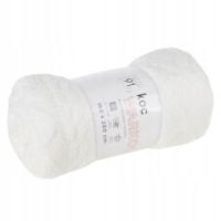 Koc Eurofirany D91 Warkocz 200 x 220 cm biały