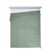 Koc Eurofirany D91 Warkocz 200 x 220 cm miętowy