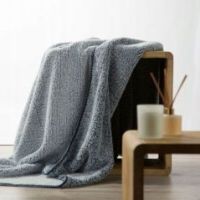 Koc Eurofirany Koala 70 x 160 cm granatowy