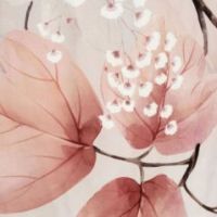 Eurofirany komplet pościeli satynowej Flores 220 x 200 cm jasnobeżowy