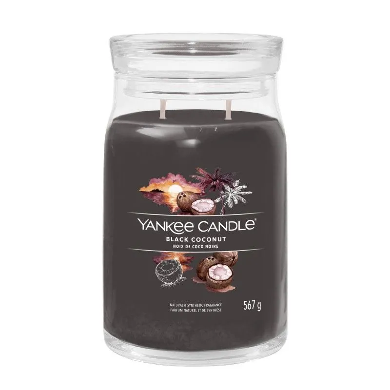 Świeca Yankee Candle duża Black Coconut Świeca Yankee Candle duża Black Coconut