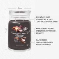 Świeca Yankee Candle duża Black Coconut