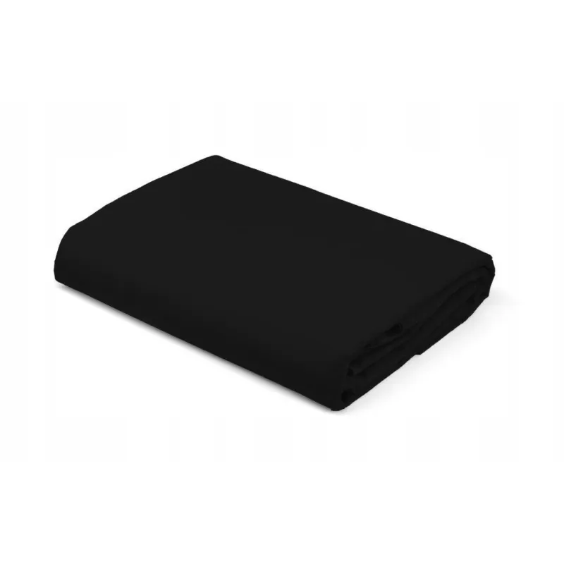 Prześcieradło satynowe Pure 220X200 czarne Prześcieradło satynowe Pure 220X200 czarne