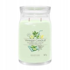 ŚWIECA YANKEE CANDLE DUŻA CUCUMBER MINT COOLER