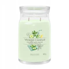 Świeca Yankee Candle duża Cucumber Mint Cooler