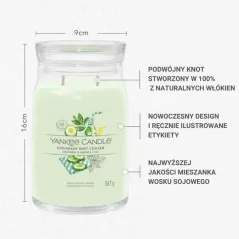 Świeca Yankee Candle duża Cucumber Mint Cooler