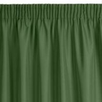 Eurofirany zasłona gotowa Rita na taśmie 140 x 270 cm ciemnozielony
