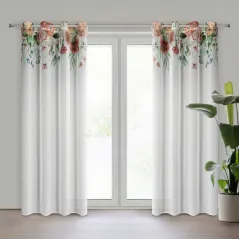 Eurofirany zasłona gotowa Risa 140 x 250 cm biały