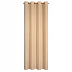 Eurofirany zasłona gotowa Rita 140 x 250 cm jasnopomarańczowy
