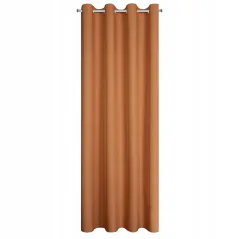 Eurofirany zasłona gotowa Rita 140 x 250 cm rudy