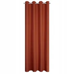Eurofirany zasłona gotowa Rita 140 x 250 cm ceglasty