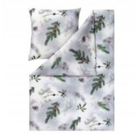 Pościel flanelowa 220X200 Estella Pine Twigs sosna
