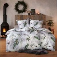 Pościel flanelowa 160X200 Estella Pine Twigs sosna