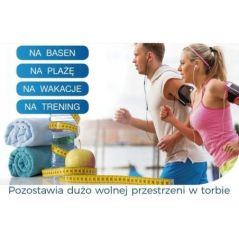 RĘCZNIK 70X140 MIKROFIBRA SZYBKOSCHNĄCY BRĄZ ZE WZOREM