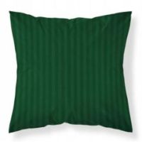 Poszewka satyna Pure Ciemnozielona 40X40
