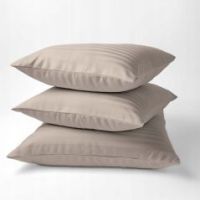 Poszewka satyna Pure Taupe 70X80